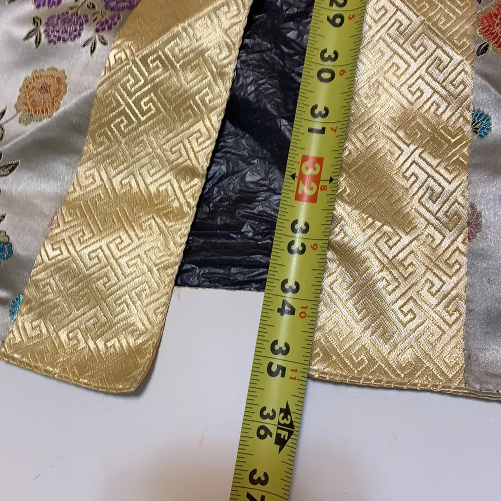 ELEGANT TABLE RUNNER ORIENTAL FLORAL FULLY LINED 74” LONG 15” WIDE